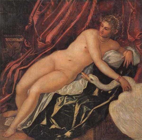 Jacopo Tintoretto Leda and the Swan